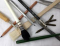 vintage drawing board tools